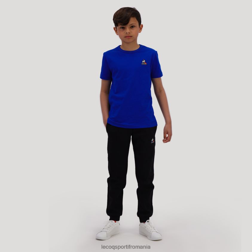 copii pantaloni negri 4L4FJF667 Le Coq Sportif îmbrăcăminte