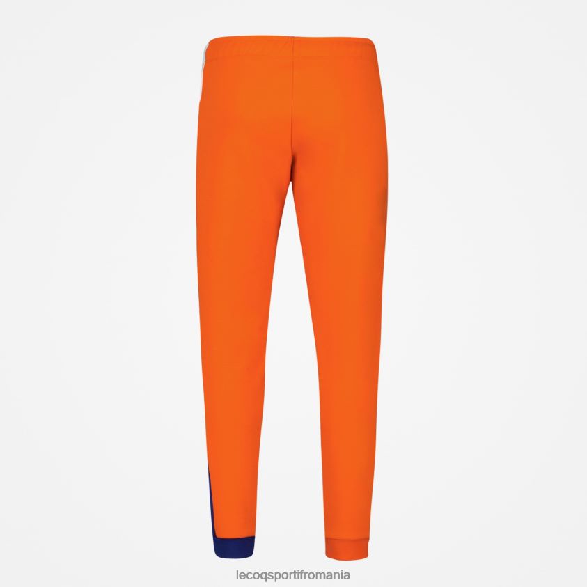 copii pantaloni portocalii 4L4FJF642 Le Coq Sportif îmbrăcăminte