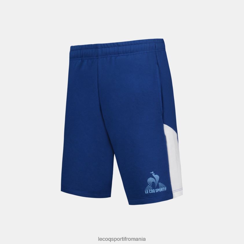 copii pantaloni scurți albaștri 4L4FJF401 Le Coq Sportif îmbrăcăminte