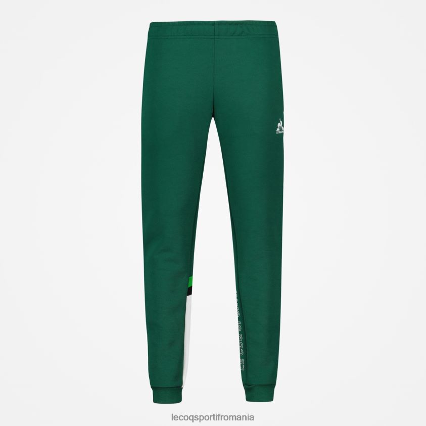 copii pantaloni verzi 4L4FJF406 Le Coq Sportif îmbrăcăminte