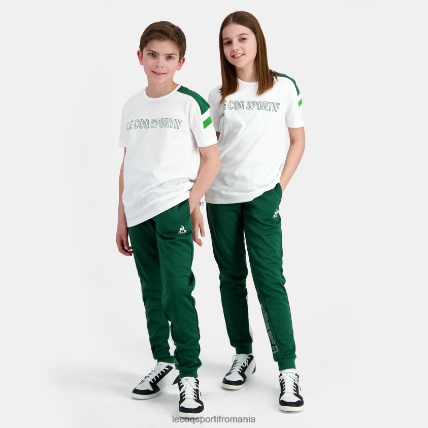 copii pantaloni verzi 4L4FJF406 Le Coq Sportif îmbrăcăminte