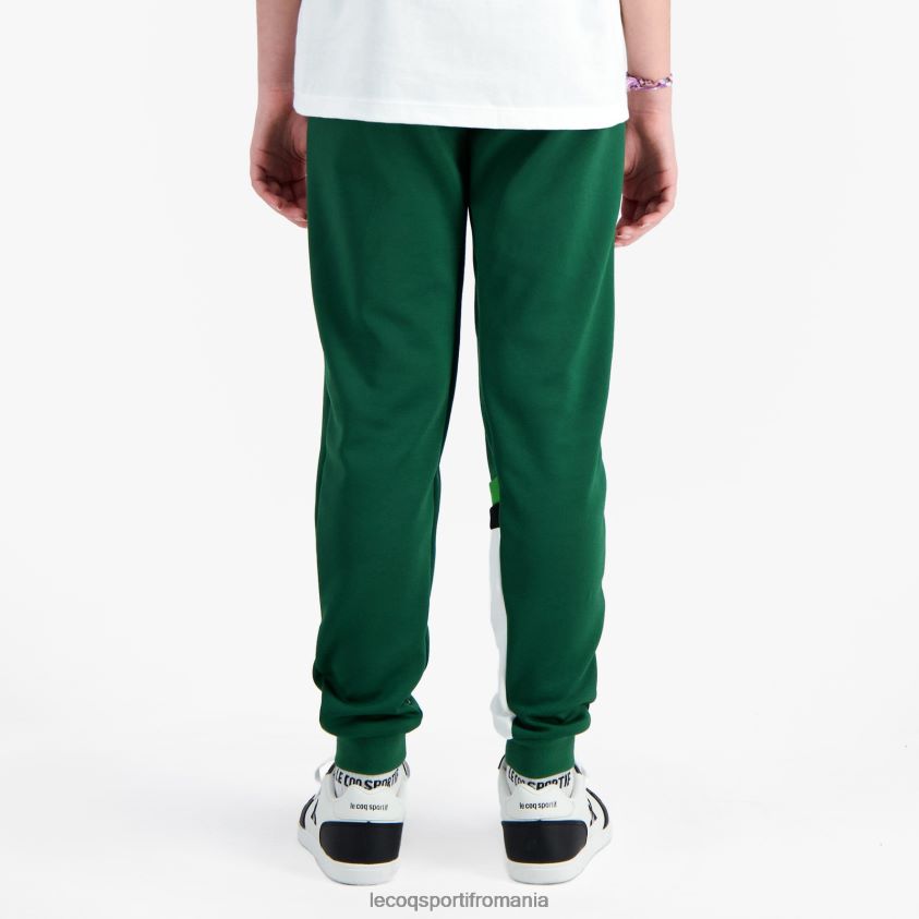 copii pantaloni verzi 4L4FJF406 Le Coq Sportif îmbrăcăminte