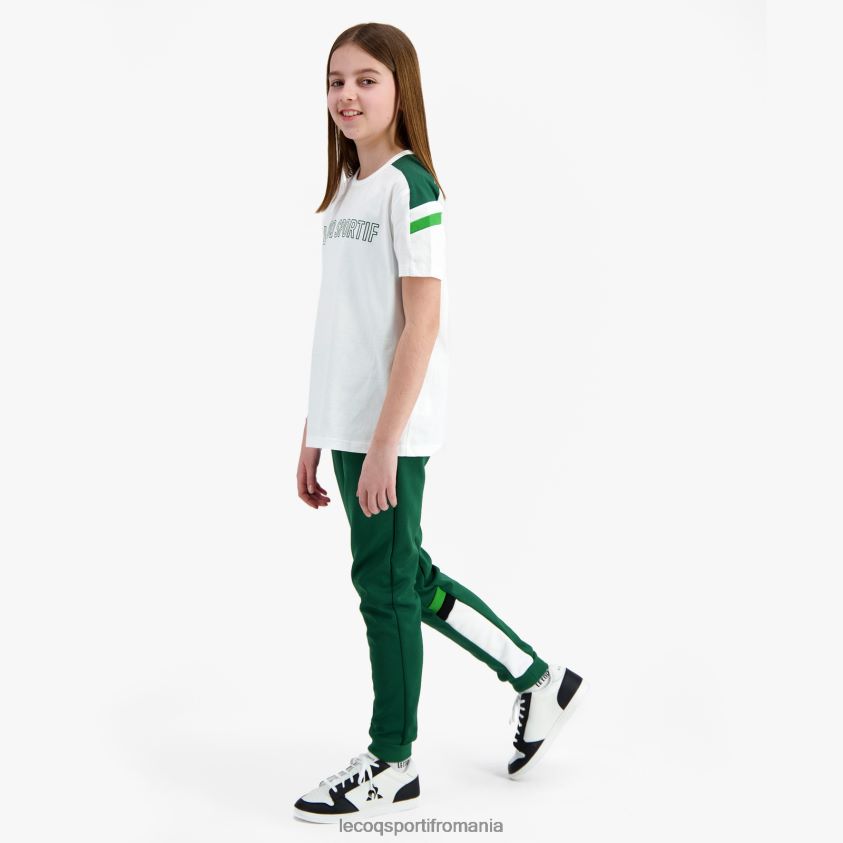 copii pantaloni verzi 4L4FJF406 Le Coq Sportif îmbrăcăminte