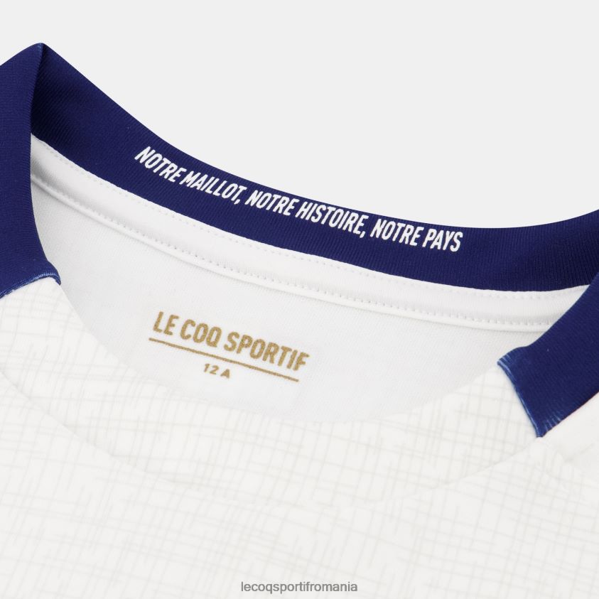 copii replica tricou xv de france - rugby world cup 2023 alb 4L4FJF695 Le Coq Sportif îmbrăcăminte