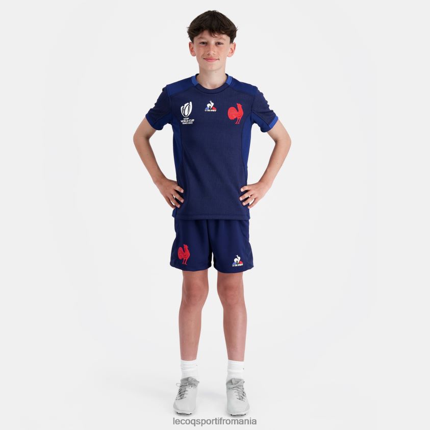 copii replica tricou xv de france - rugby world cup 2023 albastru 4L4FJF694 Le Coq Sportif îmbrăcăminte