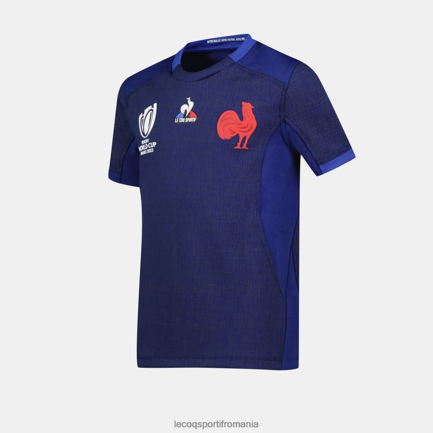 copii replica tricou xv de france - rugby world cup 2023 albastru 4L4FJF694 Le Coq Sportif îmbrăcăminte