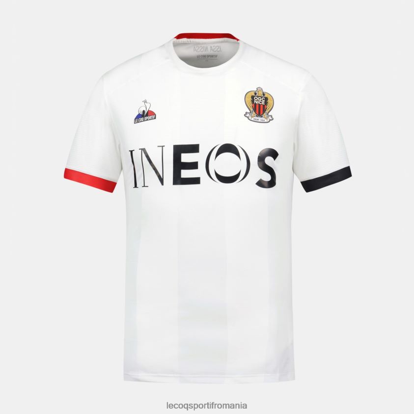 copii tricou alb 4L4FJF700 Le Coq Sportif îmbrăcăminte