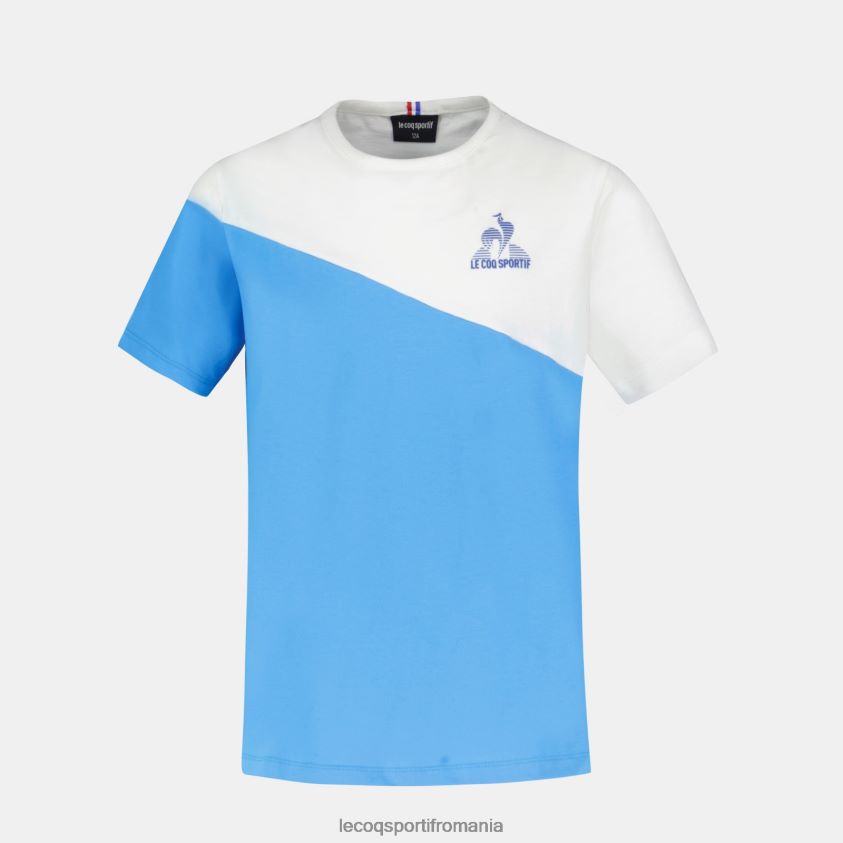 copii tricou albastru 4L4FJF381 Le Coq Sportif îmbrăcăminte