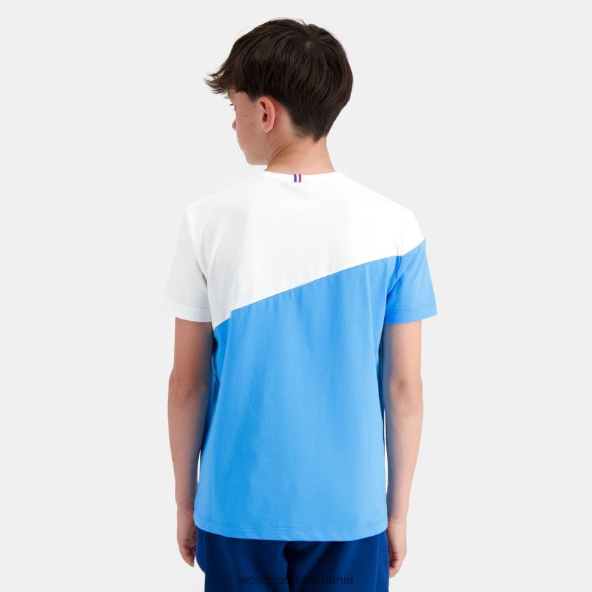 copii tricou albastru 4L4FJF381 Le Coq Sportif îmbrăcăminte