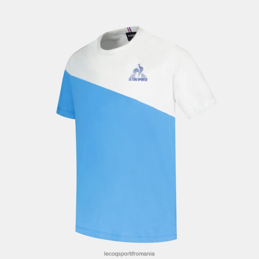 copii tricou albastru 4L4FJF381 Le Coq Sportif îmbrăcăminte