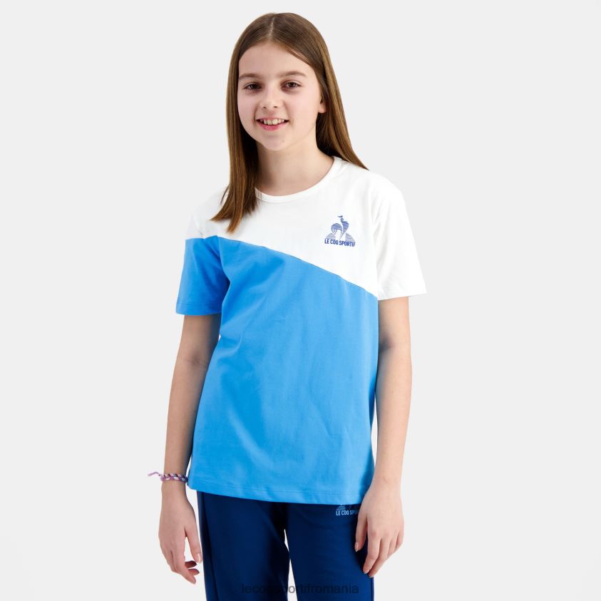 copii tricou albastru 4L4FJF381 Le Coq Sportif îmbrăcăminte