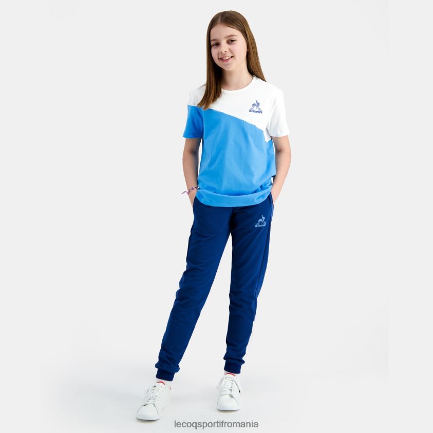 copii tricou albastru 4L4FJF381 Le Coq Sportif îmbrăcăminte