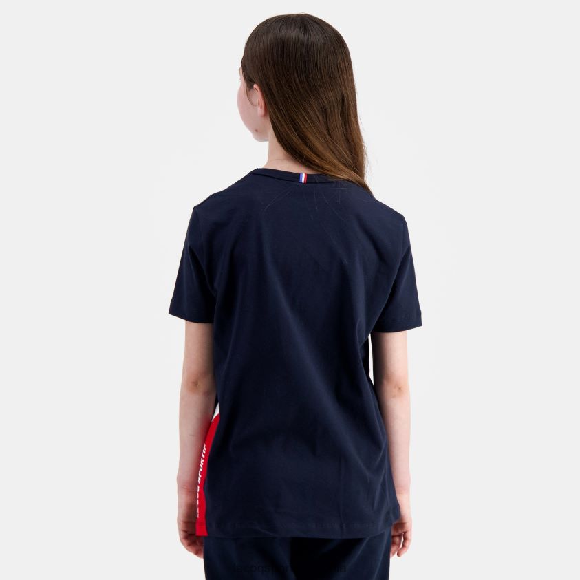 copii tricou albastru 4L4FJF385 Le Coq Sportif îmbrăcăminte