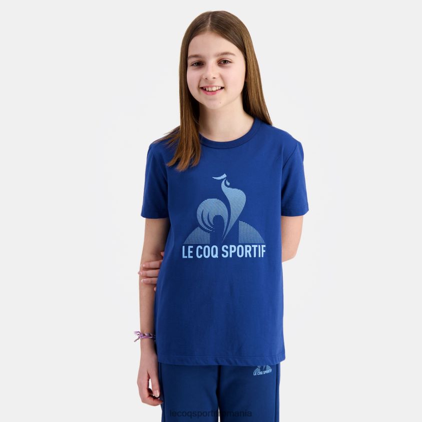 copii tricou albastru 4L4FJF386 Le Coq Sportif îmbrăcăminte