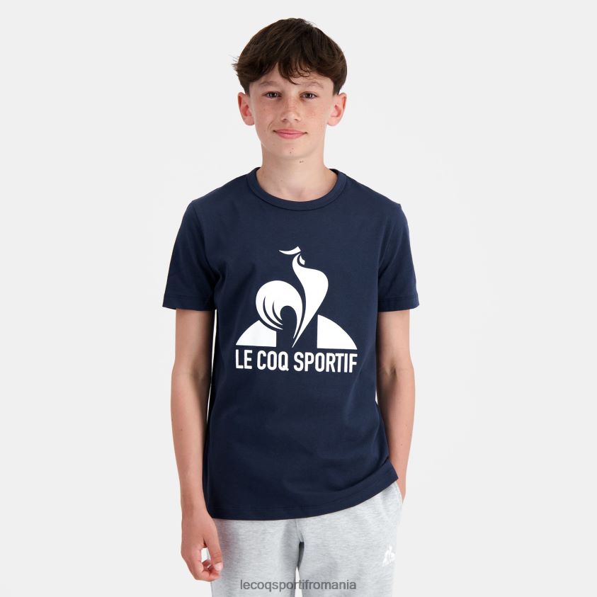 copii tricou albastru 4L4FJF388 Le Coq Sportif îmbrăcăminte