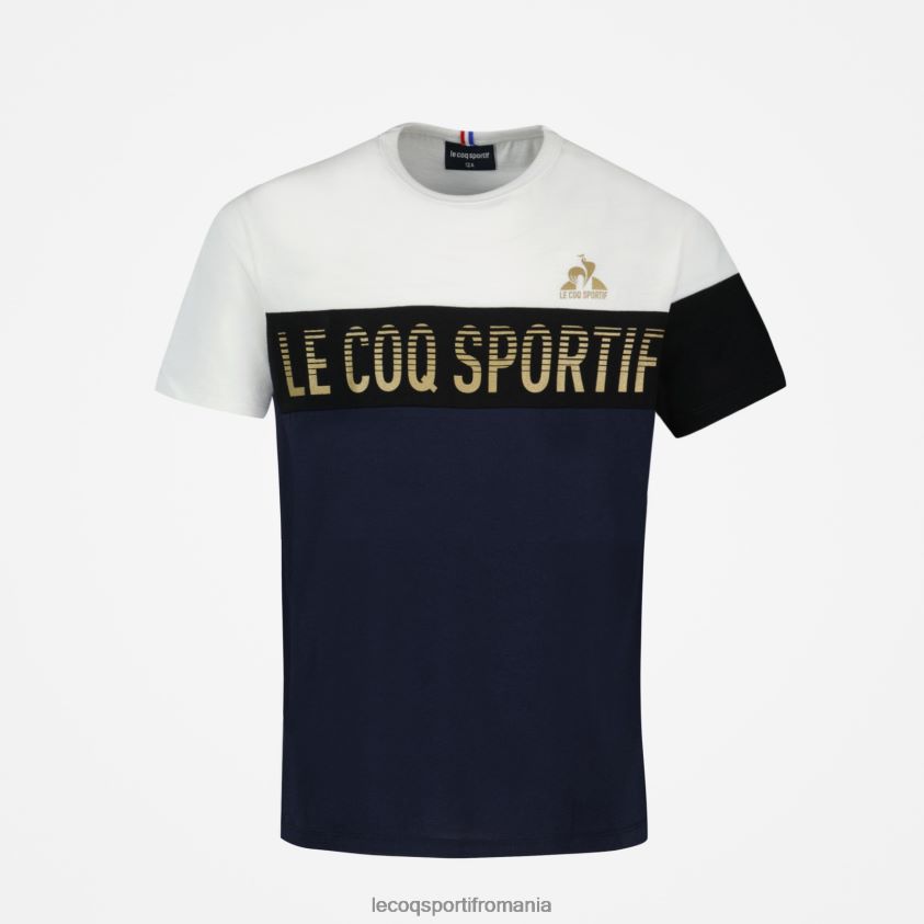 copii tricou albastru 4L4FJF639 Le Coq Sportif îmbrăcăminte
