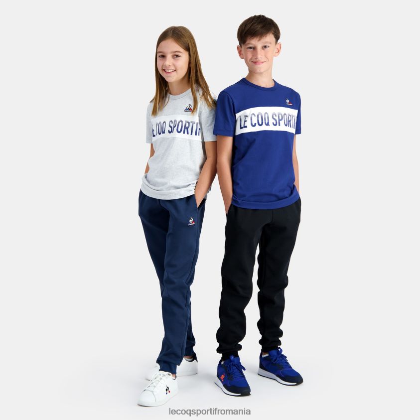 copii tricou albastru 4L4FJF644 Le Coq Sportif îmbrăcăminte