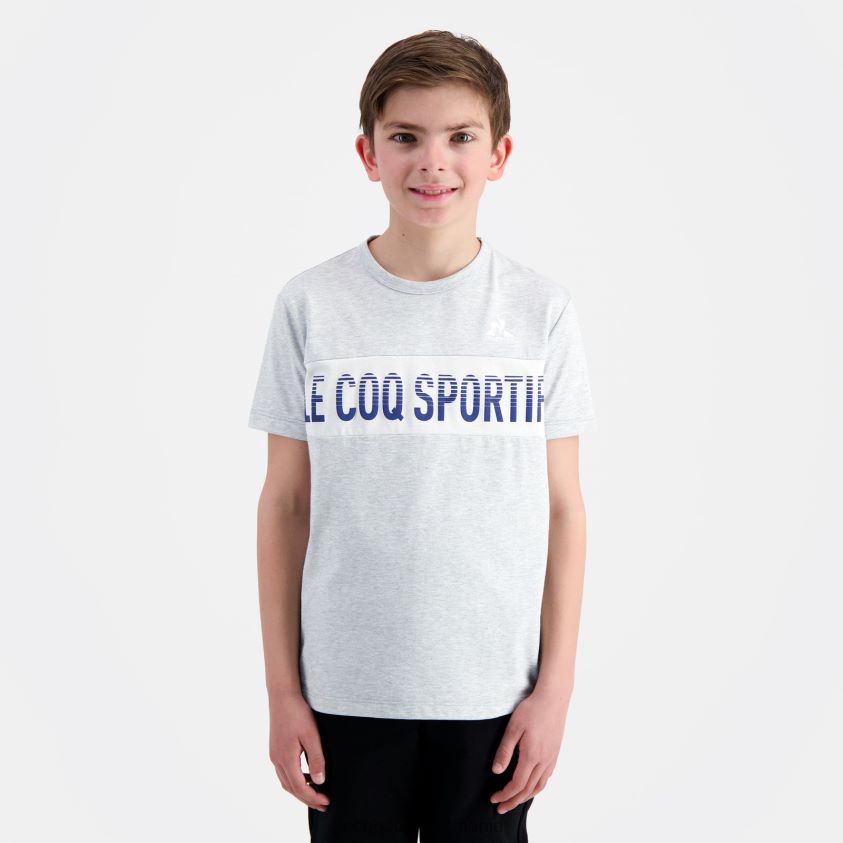 copii tricou gri 4L4FJF378 Le Coq Sportif îmbrăcăminte
