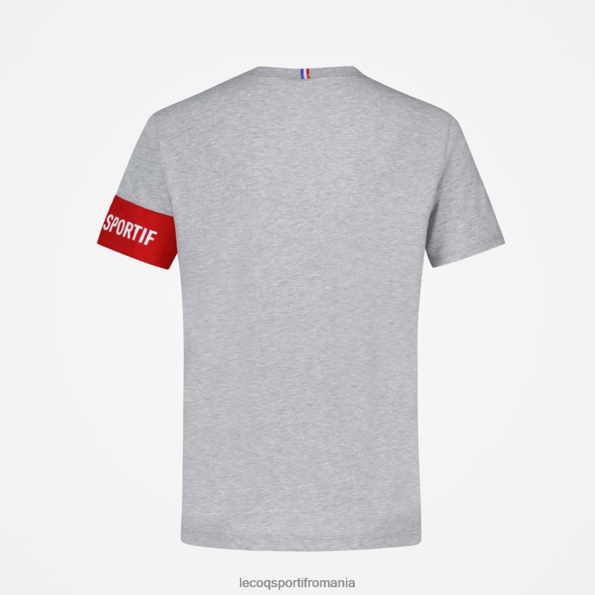 copii tricou gri 4L4FJF384 Le Coq Sportif îmbrăcăminte