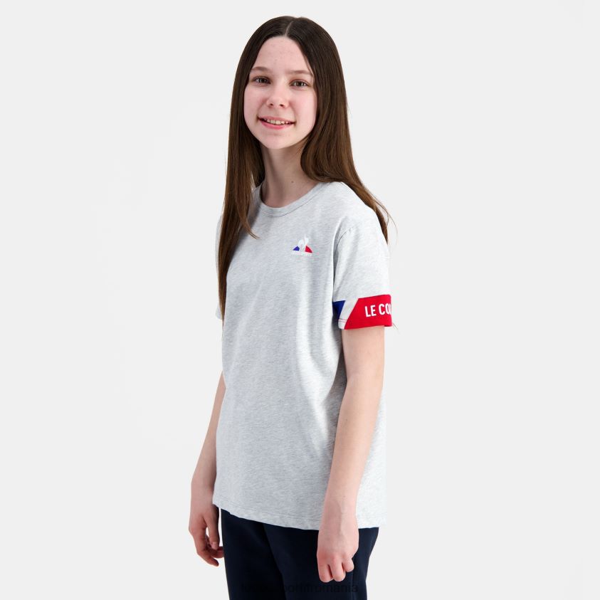 copii tricou gri 4L4FJF384 Le Coq Sportif îmbrăcăminte