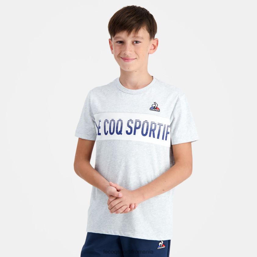 copii tricou gri 4L4FJF640 Le Coq Sportif îmbrăcăminte