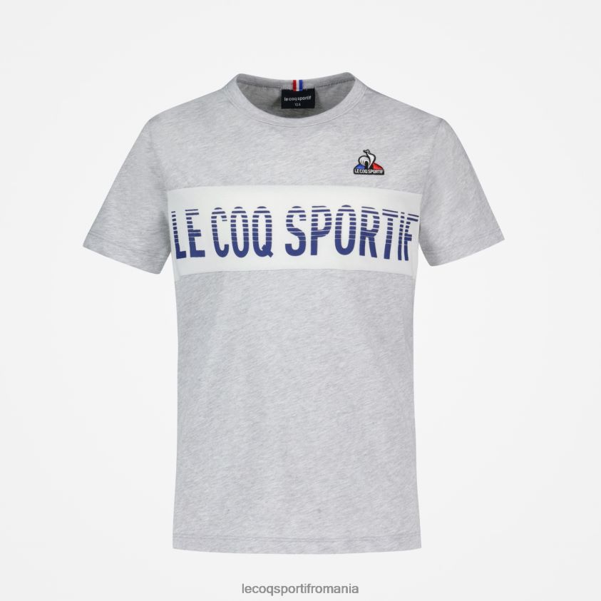 copii tricou gri 4L4FJF640 Le Coq Sportif îmbrăcăminte