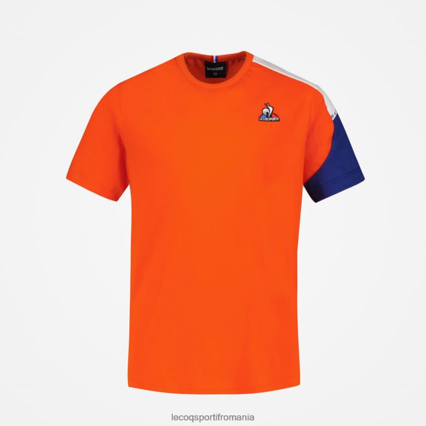 copii tricou portocaliu 4L4FJF650 Le Coq Sportif îmbrăcăminte