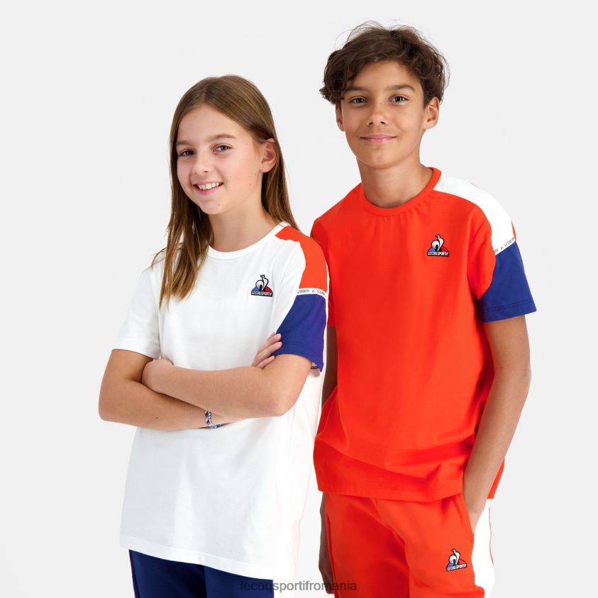 copii tricou portocaliu 4L4FJF650 Le Coq Sportif îmbrăcăminte