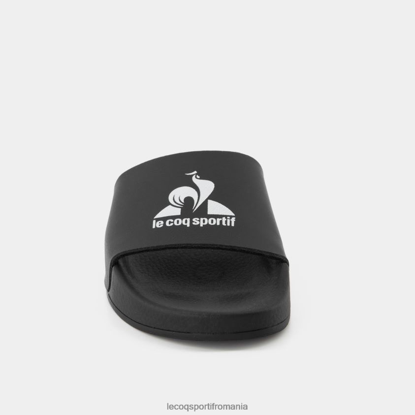 copii diapozitive fabricate în Franța negru 4L4FJF426 Le Coq Sportif pantofi