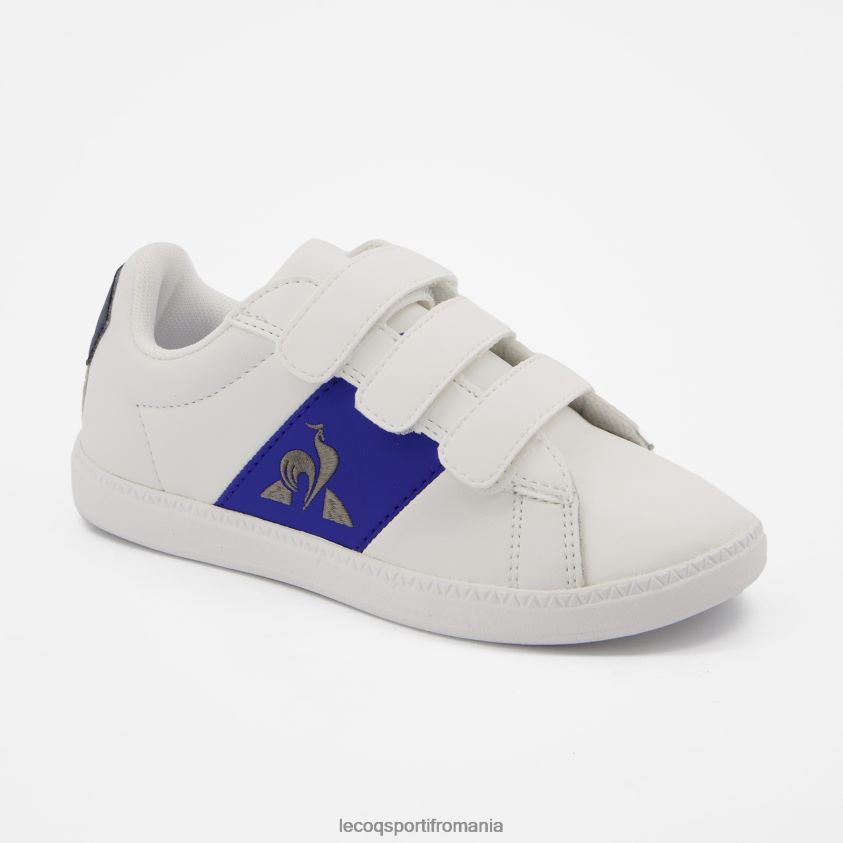 copii pantof courtclassic alb 4L4FJF420 Le Coq Sportif pantofi