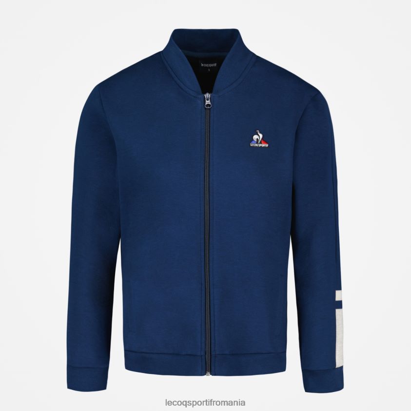 femei hanorac albastru 4L4FJF312 Le Coq Sportif îmbrăcăminte