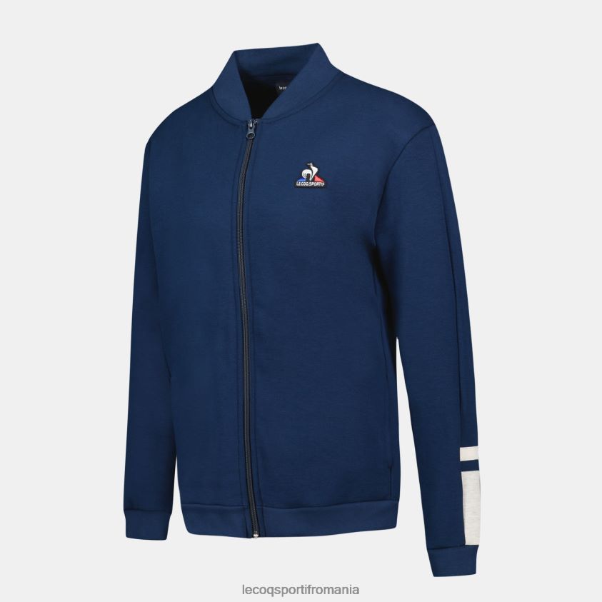 femei hanorac albastru 4L4FJF312 Le Coq Sportif îmbrăcăminte