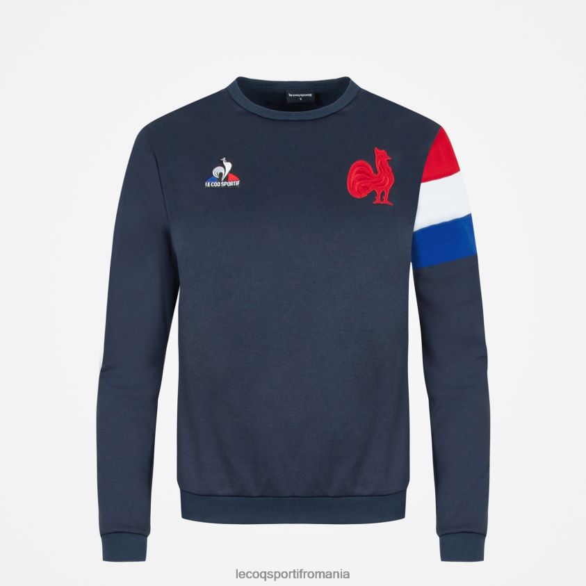 femei hanorac albastru 4L4FJF606 Le Coq Sportif îmbrăcăminte