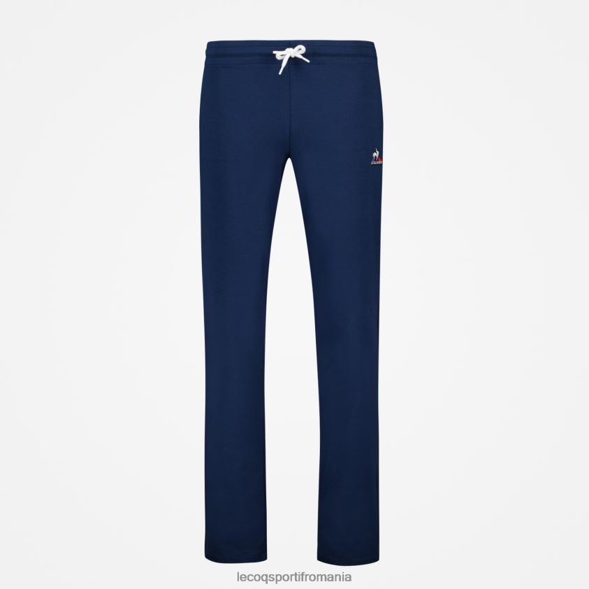 femei pantaloni albastri 4L4FJF334 Le Coq Sportif îmbrăcăminte