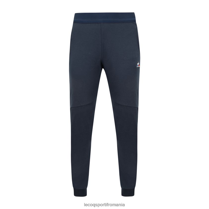 femei pantaloni albastri 4L4FJF615 Le Coq Sportif îmbrăcăminte