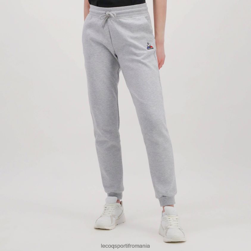 femei pantaloni gri 4L4FJF339 Le Coq Sportif îmbrăcăminte