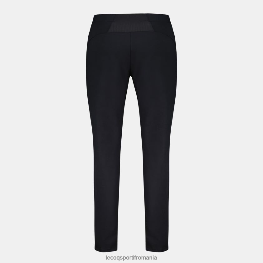 femei pantaloni negri 4L4FJF328 Le Coq Sportif îmbrăcăminte