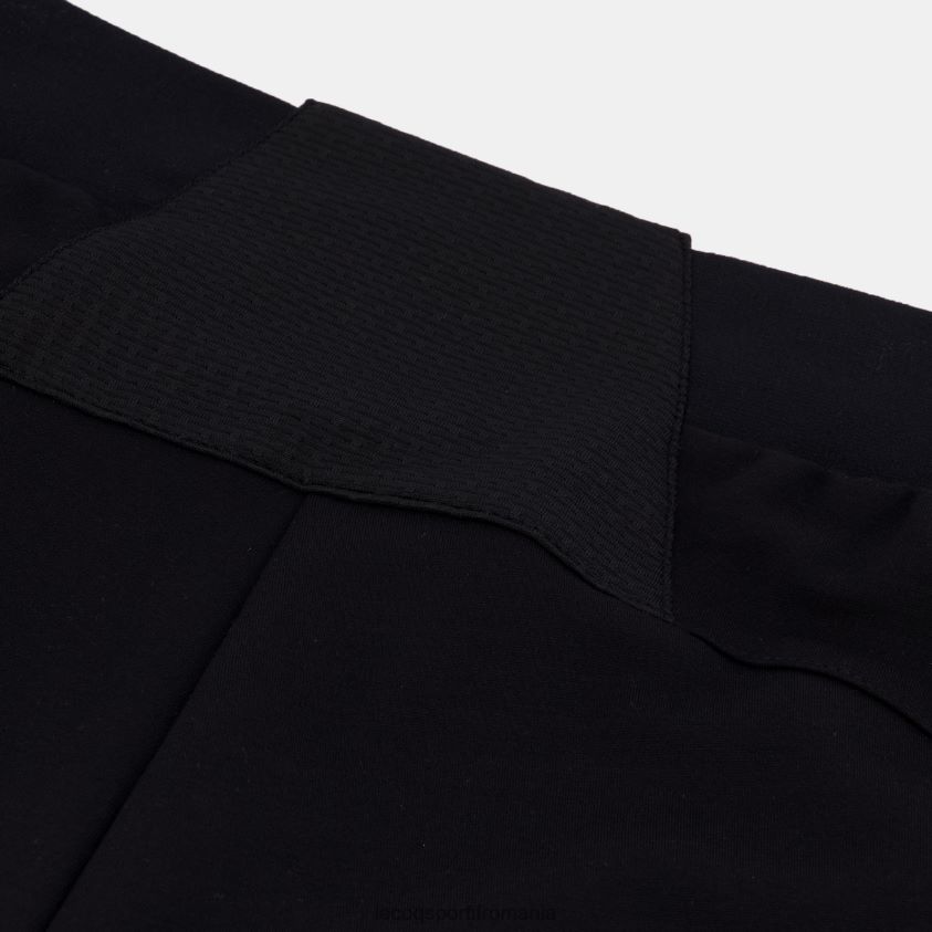 femei pantaloni negri 4L4FJF328 Le Coq Sportif îmbrăcăminte