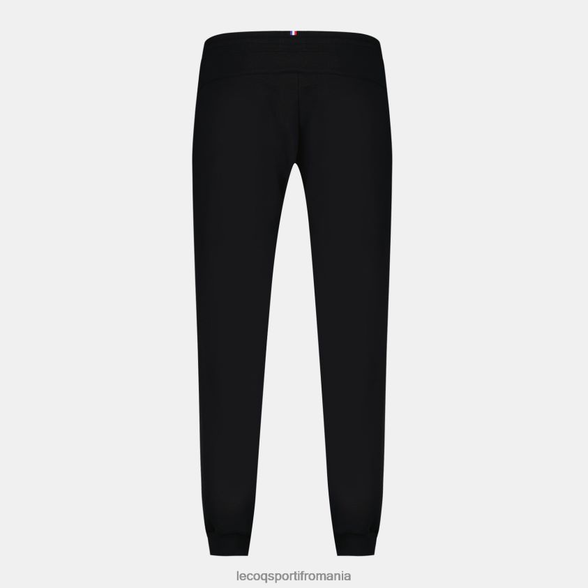 femei pantaloni negri 4L4FJF330 Le Coq Sportif îmbrăcăminte