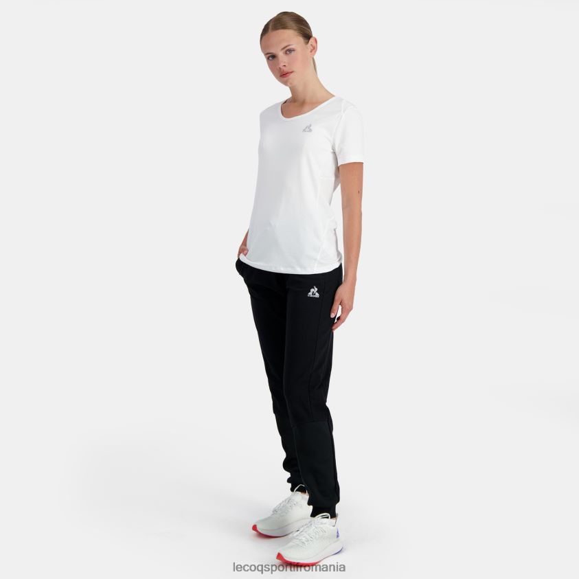 femei pantaloni negri 4L4FJF330 Le Coq Sportif îmbrăcăminte
