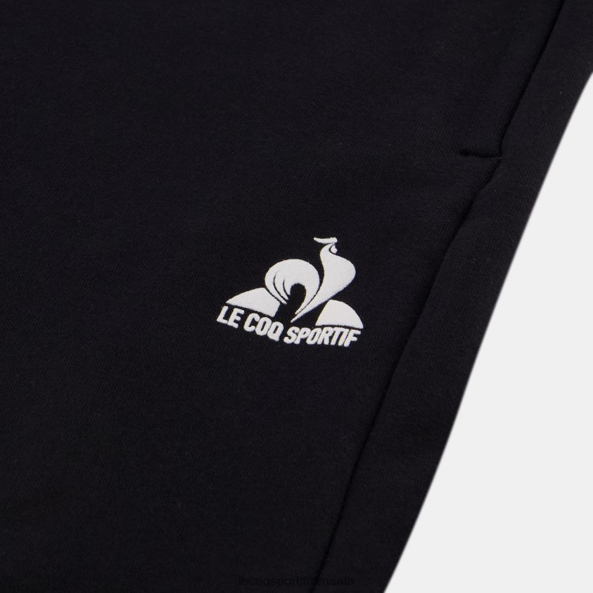 femei pantaloni negri 4L4FJF330 Le Coq Sportif îmbrăcăminte