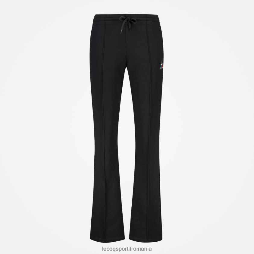 femei pantaloni negri 4L4FJF338 Le Coq Sportif îmbrăcăminte