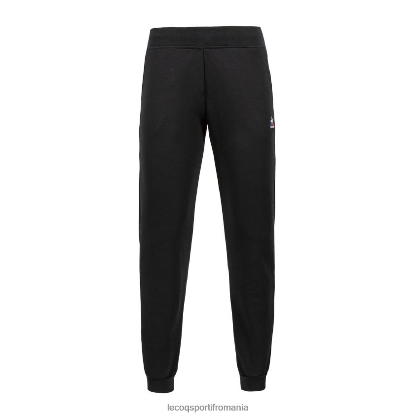 femei pantaloni negri 4L4FJF340 Le Coq Sportif îmbrăcăminte