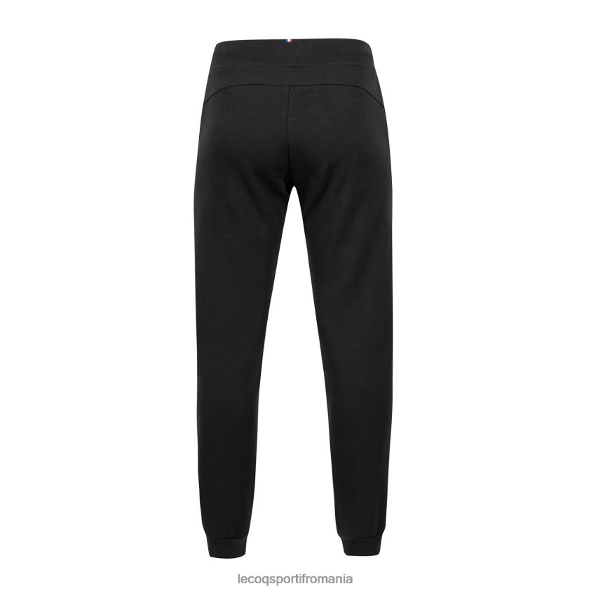 femei pantaloni negri 4L4FJF340 Le Coq Sportif îmbrăcăminte