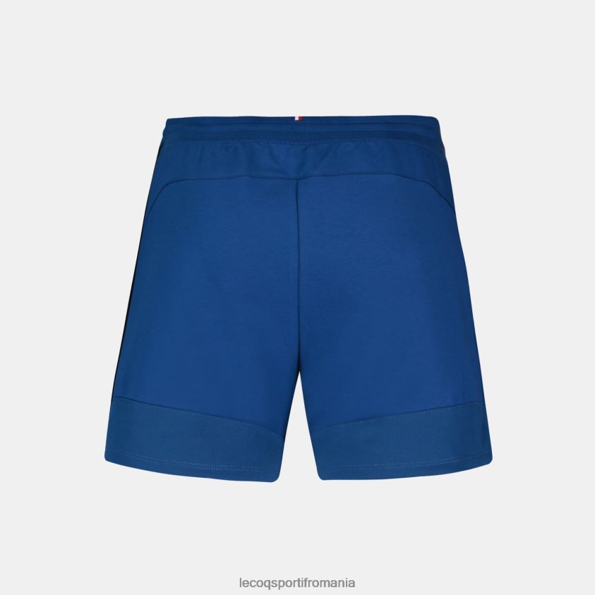 femei pantaloni scurți albaștri 4L4FJF331 Le Coq Sportif îmbrăcăminte