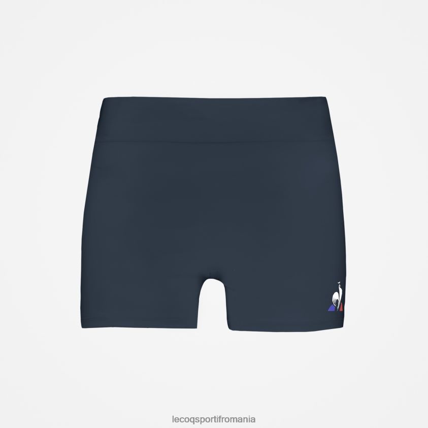 femei pantaloni scurți albaștri 4L4FJF613 Le Coq Sportif îmbrăcăminte