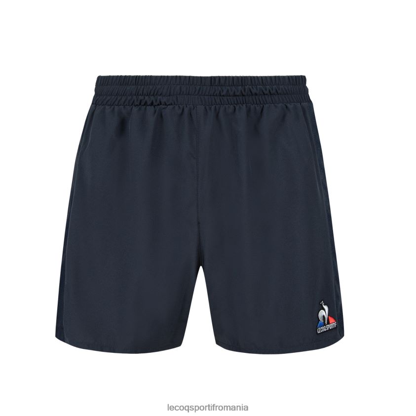 femei pantaloni scurți albaștri 4L4FJF616 Le Coq Sportif îmbrăcăminte