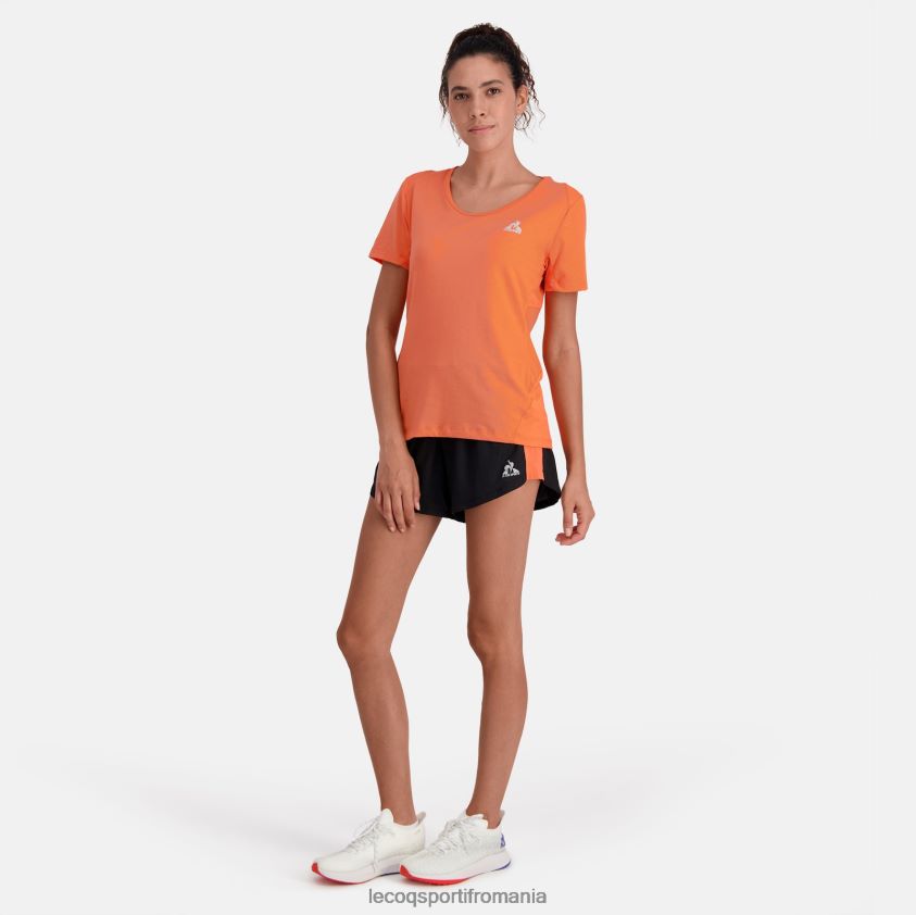 femei pantaloni scurți negri 4L4FJF321 Le Coq Sportif îmbrăcăminte