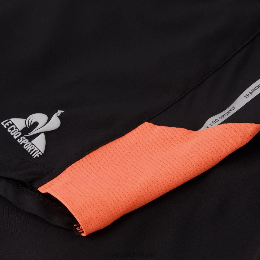 femei pantaloni scurți negri 4L4FJF321 Le Coq Sportif îmbrăcăminte