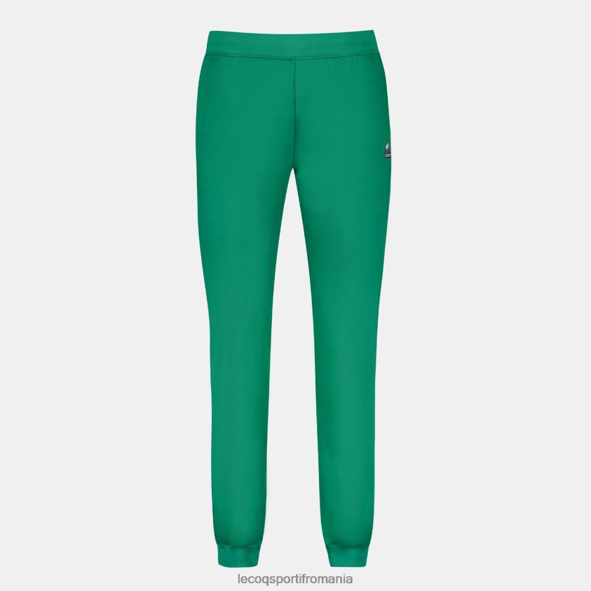 femei pantaloni verzi 4L4FJF324 Le Coq Sportif îmbrăcăminte